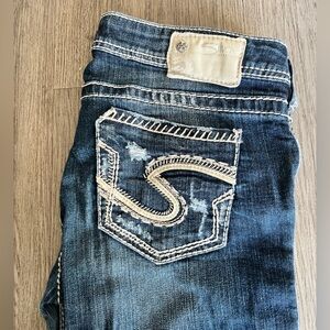 Women’s Bootcut Silver Jeans, 28L